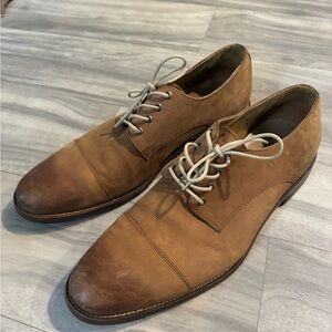 Men's Tan Leather Shoe 12